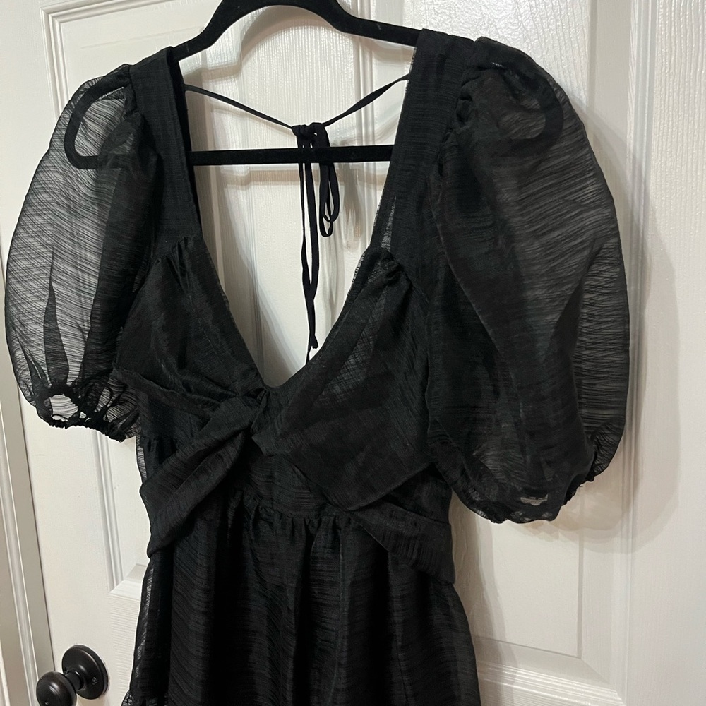 FREE PEOPLE Hailey Party‎ Dress black size 0 - Picture 8 of 12